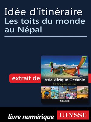 cover image of Idée d'itinéraire--Les toits du monde au Népal